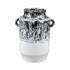 Elk Gallemore Vase in Black and White Glazed (2 pack) (2 pack) Model: S0017-9733