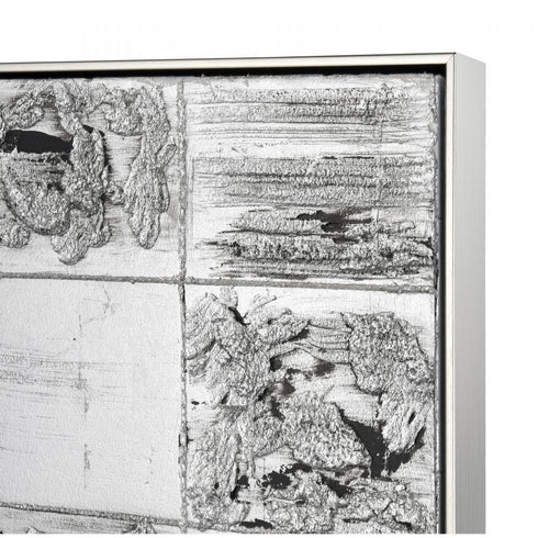 Elk Gambit WALL ART in Silver Finish Model: H0016-8219