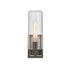 Elk Garity 13.5 Inch High 1 Light Outdoor Sconce in Textured Black Model: 69670/1