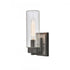 Elk Garity 13.5 Inch High 1 Light Outdoor Sconce in Textured Black Model: 69670/1
