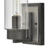 Elk Garity 13.5 Inch High 1 Light Outdoor Sconce in Textured Black Model: 69670/1