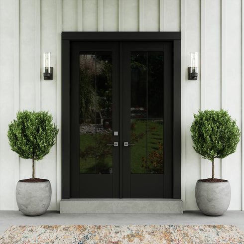 Elk Garity 13.5 Inch High 1 Light Outdoor Sconce in Textured Black Model: 69670/1