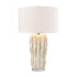 Elk Genesee 27.5 Inch High 1 Light Table Lamp in White Glazed Model: S0019-11140