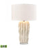 Elk Genesee 27.5 Inch High 1 Light Table Lamp in White Glazed Model: S0019-11140