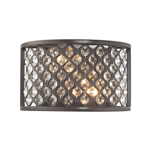 Elk Genevieve SCONCE in Oil Rubbed Bronze Finish Model: 32100/2