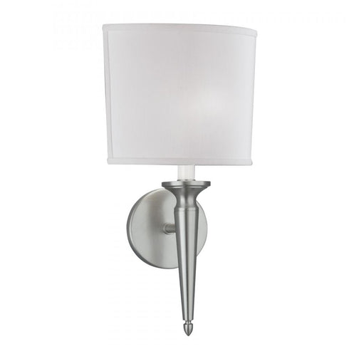 Elk Georgetown 14.5 Inch High 1 Light Sconce in Brushed Nickel Model: 8213-BN-WS