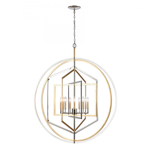Elk Geosphere 46'' Wide 9 Light Chandelier Model: 12265/9