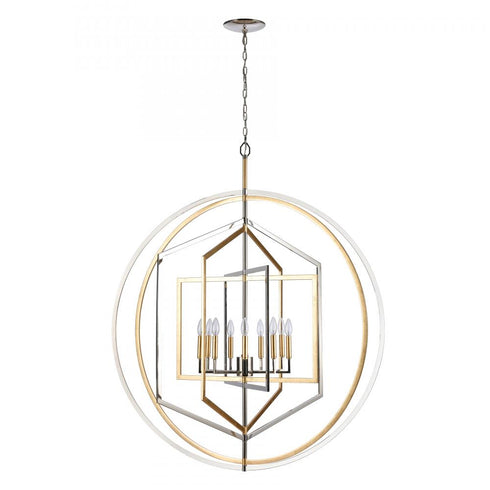 Elk Geosphere 46'' Wide 9 Light Chandelier Model: 12265/9