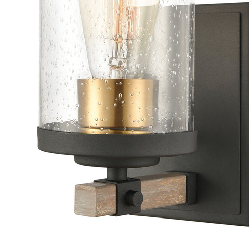 Elk Geringer VANITY LIGHT in Charcoal Finish Model: 47281/1