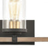Elk Geringer VANITY LIGHT in Charcoal Finish Model: 47283/3