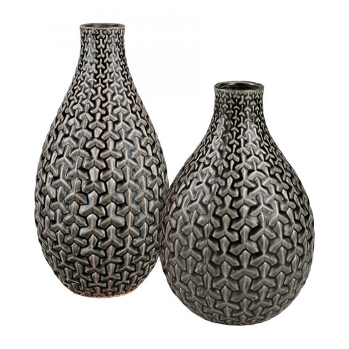 Elk Gibbs VASE JAR BOTTLE (4 pack) (4 pack) in Gray Finish Model: S0017-9190