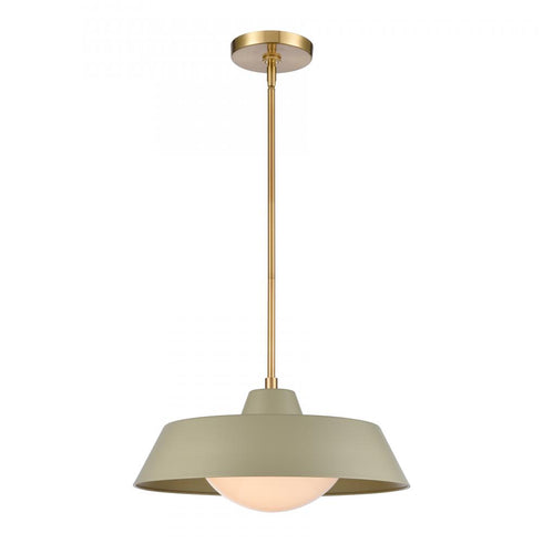 Elk Gilman 16'' Wide 1 Light Pendant Satin Model: 69545/1