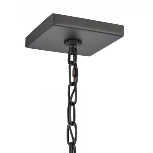Elk Gladwyn 22.75 Inch High 3 Light Outdoor Hanging Light Matte Black Model: 90004/3
