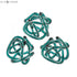 Elk Glass Knot ORNAMENTAL ACCESSORY in Aqua Finish Model: 154-020/S3
