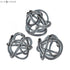 Elk Glass Knot ORNAMENTAL ACCESSORY in Gray Finish Model: 154-019/S3