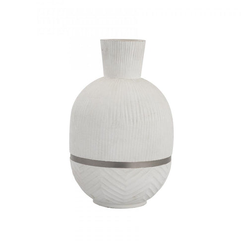 Elk Glenn VASE JAR BOTTLE (2 pack) (2 pack) in White Finish Model: H0807-9251