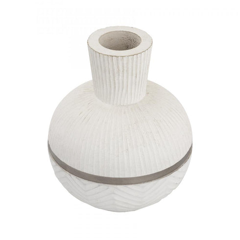 Elk Glenn VASE JAR BOTTLE (2 pack) (2 pack) in White Finish Model: H0807-9252