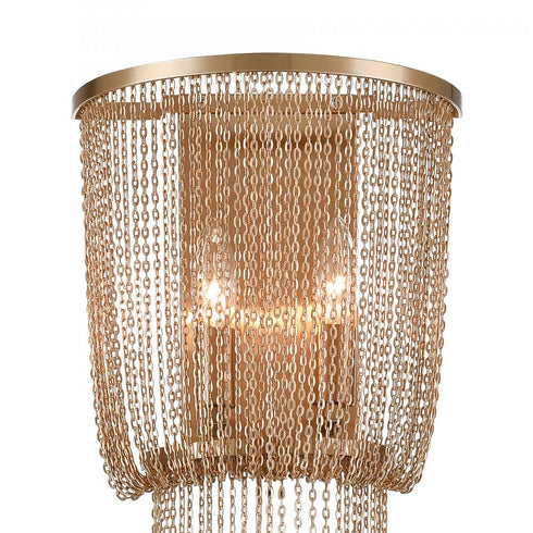 Elk Golden Thread SCONCE in Aged Brass Finish Model: D4396