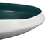 Elk Greer Bowl Low White and Turquoise Glazed (2 pack) (2 pack) in Matte White Finish Model: H0017-9744
