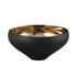 Elk Greer Bowl Tall Black and Gold Glazed (2 pack) (2 pack) in Matte Black Finish Model: H0017-9754
