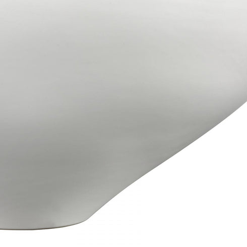 Elk Greer Bowl Tall White and Gold Glazed (2 pack) (2 pack) in Matte White Finish Model: H0017-9755