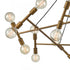 Elk Guesting 20 Light CHANDELIER in Antique Brass Finish Model: D4350