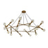 Elk Guesting 20 Light CHANDELIER in Antique Brass Finish Model: D4350