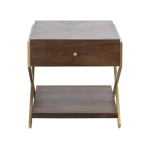 Elk Guilford Accent Table in Mahogany Model: H0805-9907
