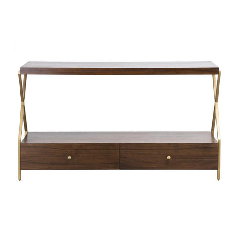 Elk Guilford Console Table in Mahogany Model: H0805-9909
