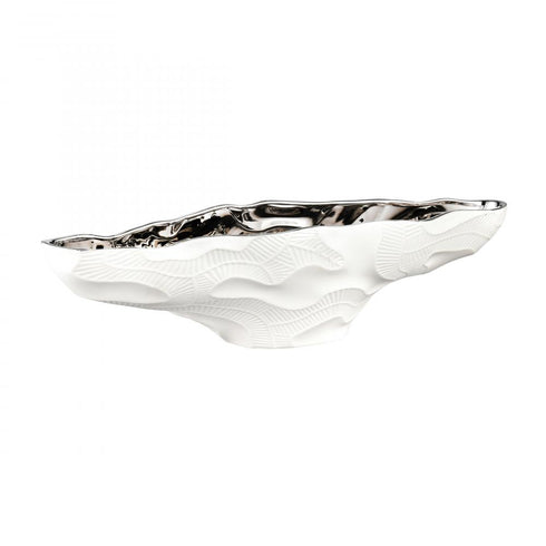 Elk Halford BOWL TRAY in Matte White Finish Model: H0017-9161