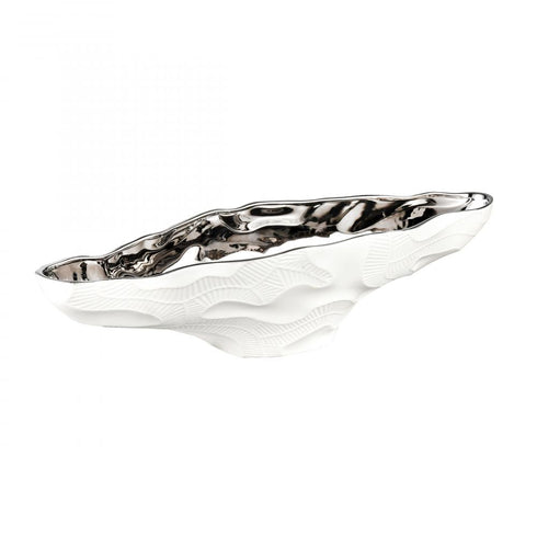 Elk Halford BOWL TRAY in Matte White Finish Model: H0017-9161