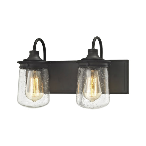 Elk Hamel VANITY LIGHT in Oil Rubbed Bronze Finish Model: 81211/2