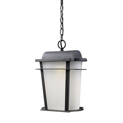 Elk Hamilton Ridge 1 Light SCONCE in Weathered Charcoal Finish Model: 43007/1