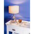Elk Hammered Chrome TABLE LAMP in Chrome Finish Model: D124