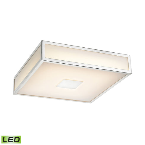 Elk Hampstead 1 Light FLUSH MOUNT in Chrome Finish Model: FML4000-10-15