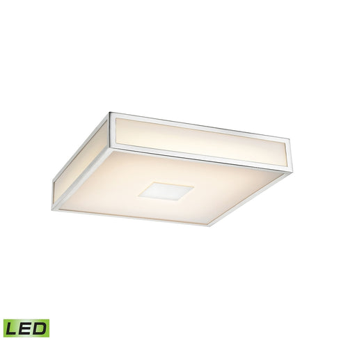 Elk Hampstead 1 Light FLUSH MOUNT in Chrome Finish Model: FML4100-10-15