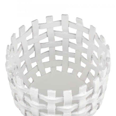 Elk Haney Candleholder Large (2 pack) (2 pack) in White Finish Model: S0017-10059