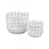 Elk Haney Candleholder Small (2 pack) (2 pack) in White Finish Model: S0017-10058