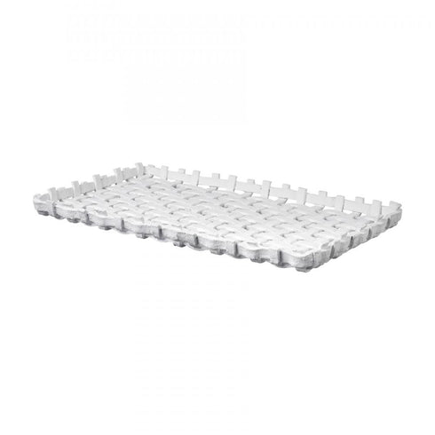 Elk Haney Tray (2 pack) (2 pack) in White Finish Model: S0017-10060