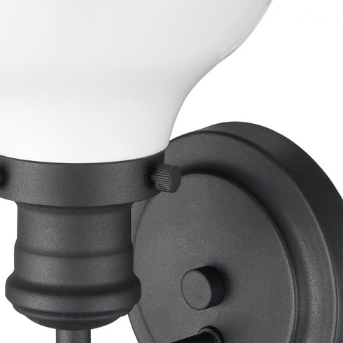 Elk Haralson VANITY LIGHT in Charcoal Finish Model: 47530/1