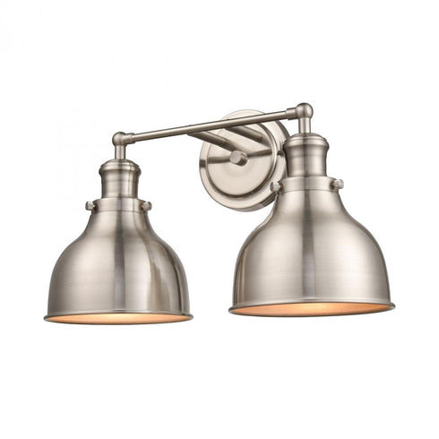 Elk Haralson VANITY LIGHT in Satin Nickel Finish Model: 47641/2