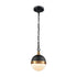 Elk Harmelin MINI PENDANT in Matte Black Finish Model: 14474/1