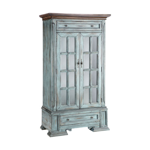 Elk Hartford CABINET CREDENZA in Aged Blue Finish Model: 12031