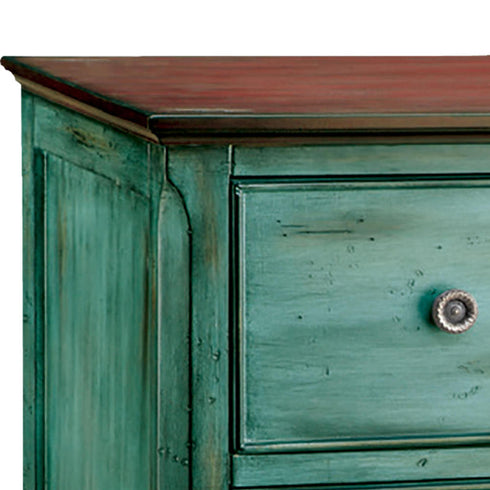 Elk Hartford CHEST in Aged Blue Finish Model: 12027