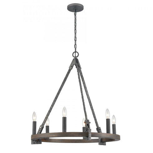 Elk Harwell 28.75'' Wide 6 Light Chandelier Model: 82286/6