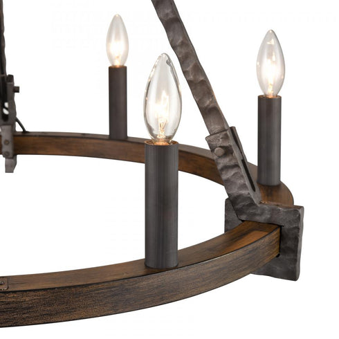 Elk Harwell 28.75'' Wide 6 Light Chandelier Model: 82286/6