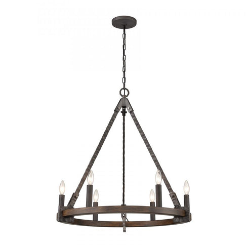 Elk Harwell 28.75'' Wide 6 Light Chandelier Model: 82286/6