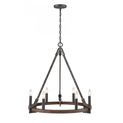 Elk Harwell 28.75'' Wide 6 Light Chandelier Model: 82286/6