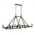 Elk Harwell 56'' Wide 10 Light Linear Chandelier Model: 82289/10