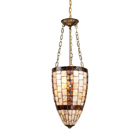 Elk Hastings 3 Light MINI PENDANT in Antique Brass Finish Model: 63000-3
